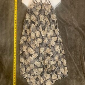 Entro Black and Cream Pineapple Dress